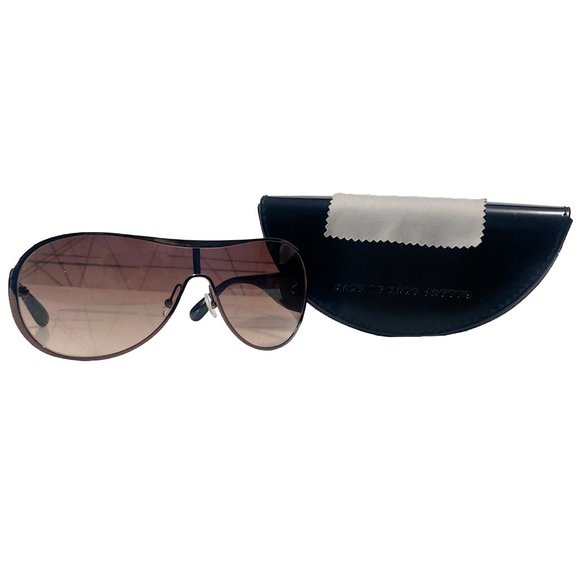 Marc By Marc Jacobs MMJ 177/S Brown and Black Shield Sunglasses main image 4